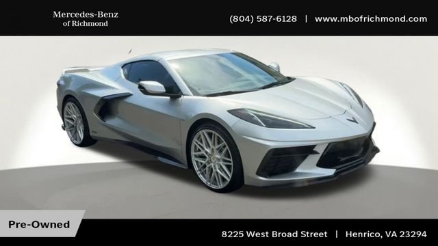 Used 2020 Silver Chevrolet Stingray image 4