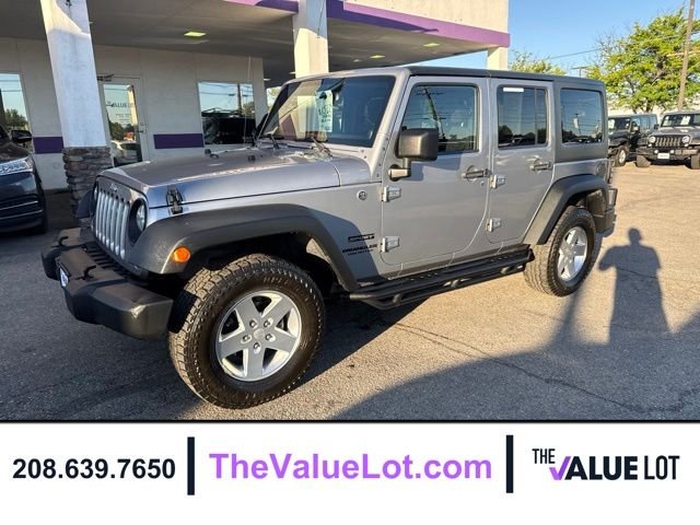 Used 2014 Gray Jeep Unlimited Sport image 8