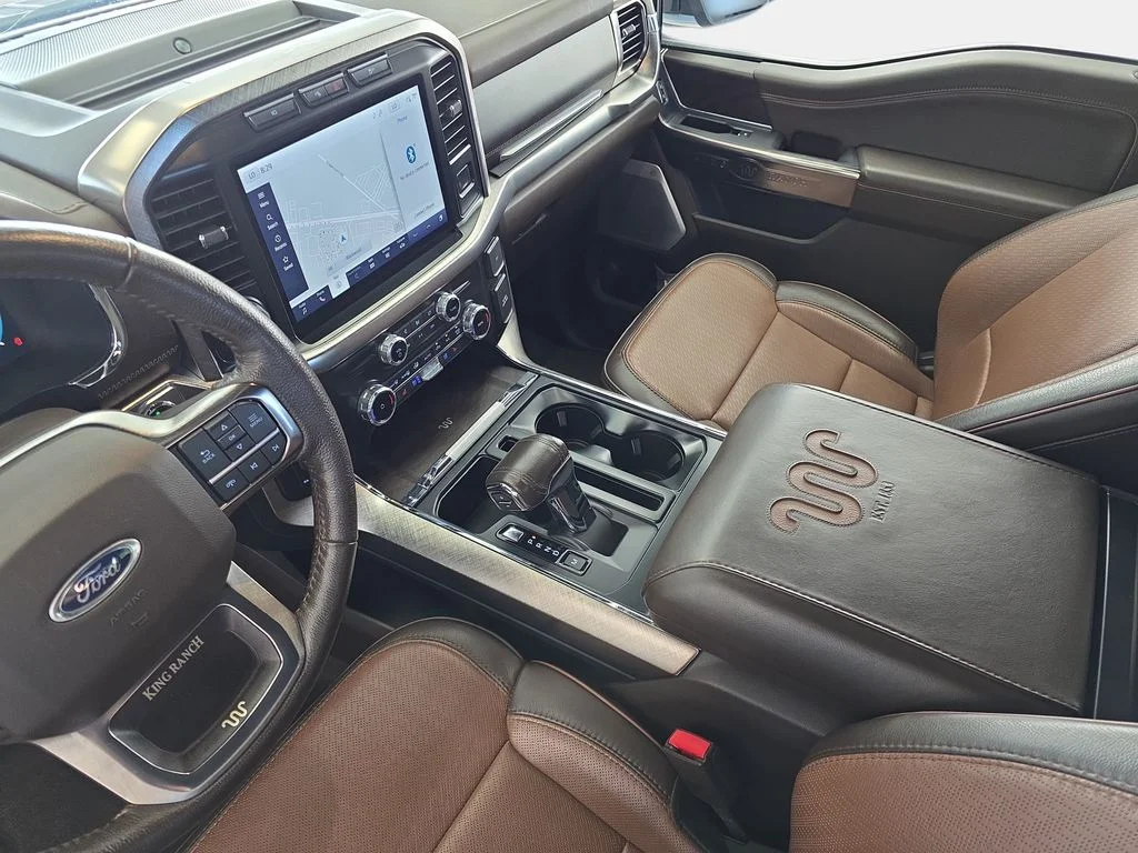 Used 2023 Azure Gray Metallic Ford King Ranch image 22
