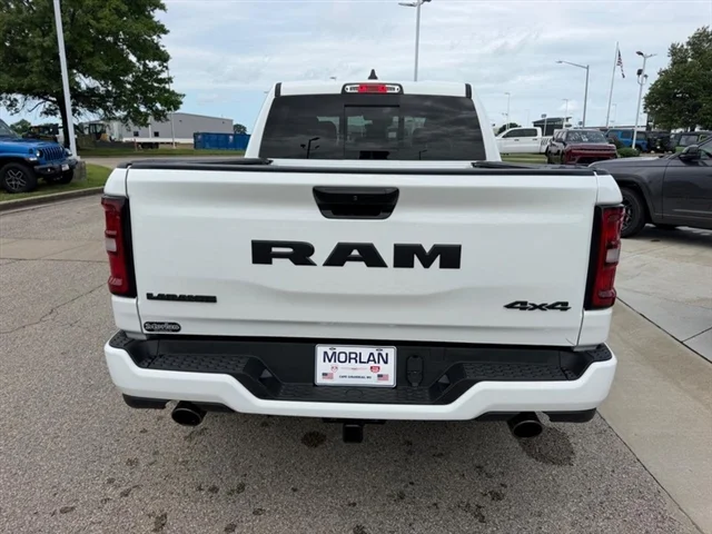 New 2026 Bright White Clear-Coat Exterior Paint RAM Laramie image 5