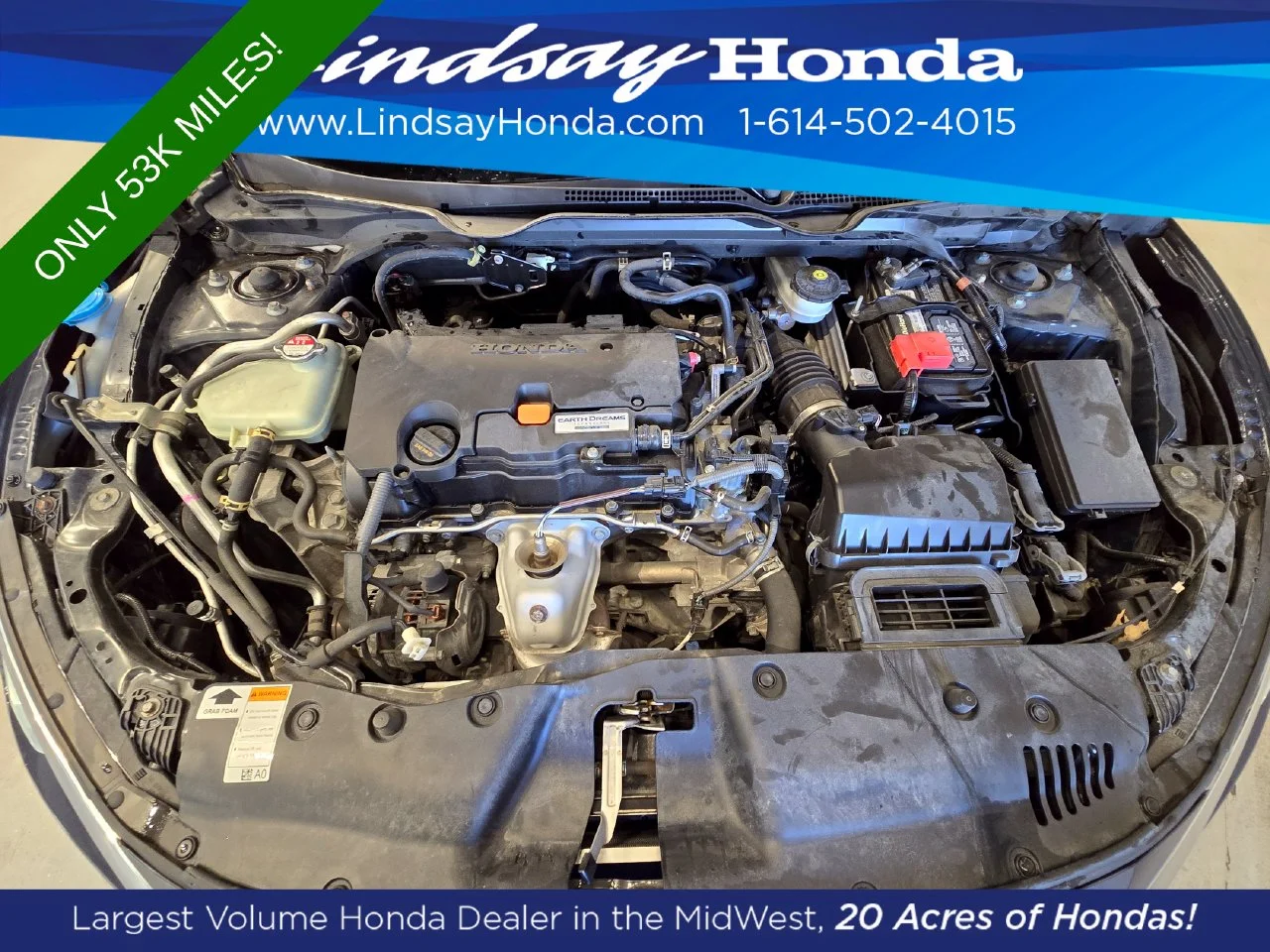 Used 2017 Cosmic Blue Metallic Honda LX image 24