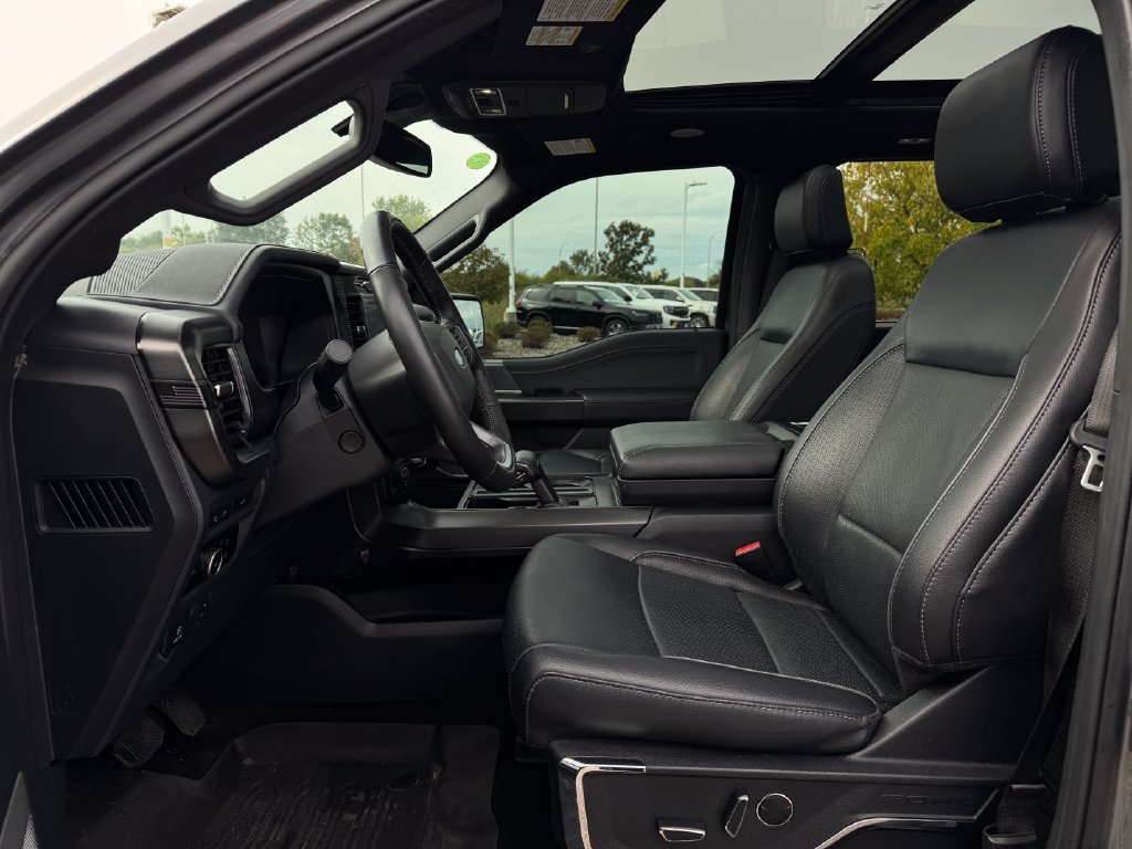 Used 2024 Carbonized Gray Metallic Ford Lariat image 8