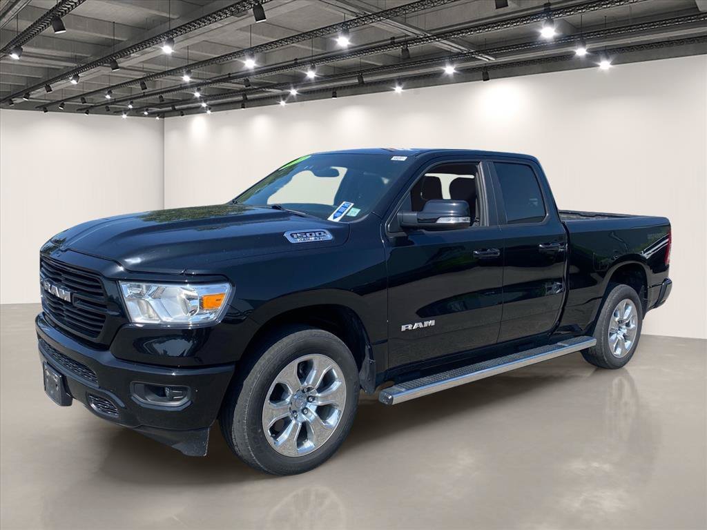 Used 2021 Diamond Black Crystal Pearlcoat Ram Big Horn image 3