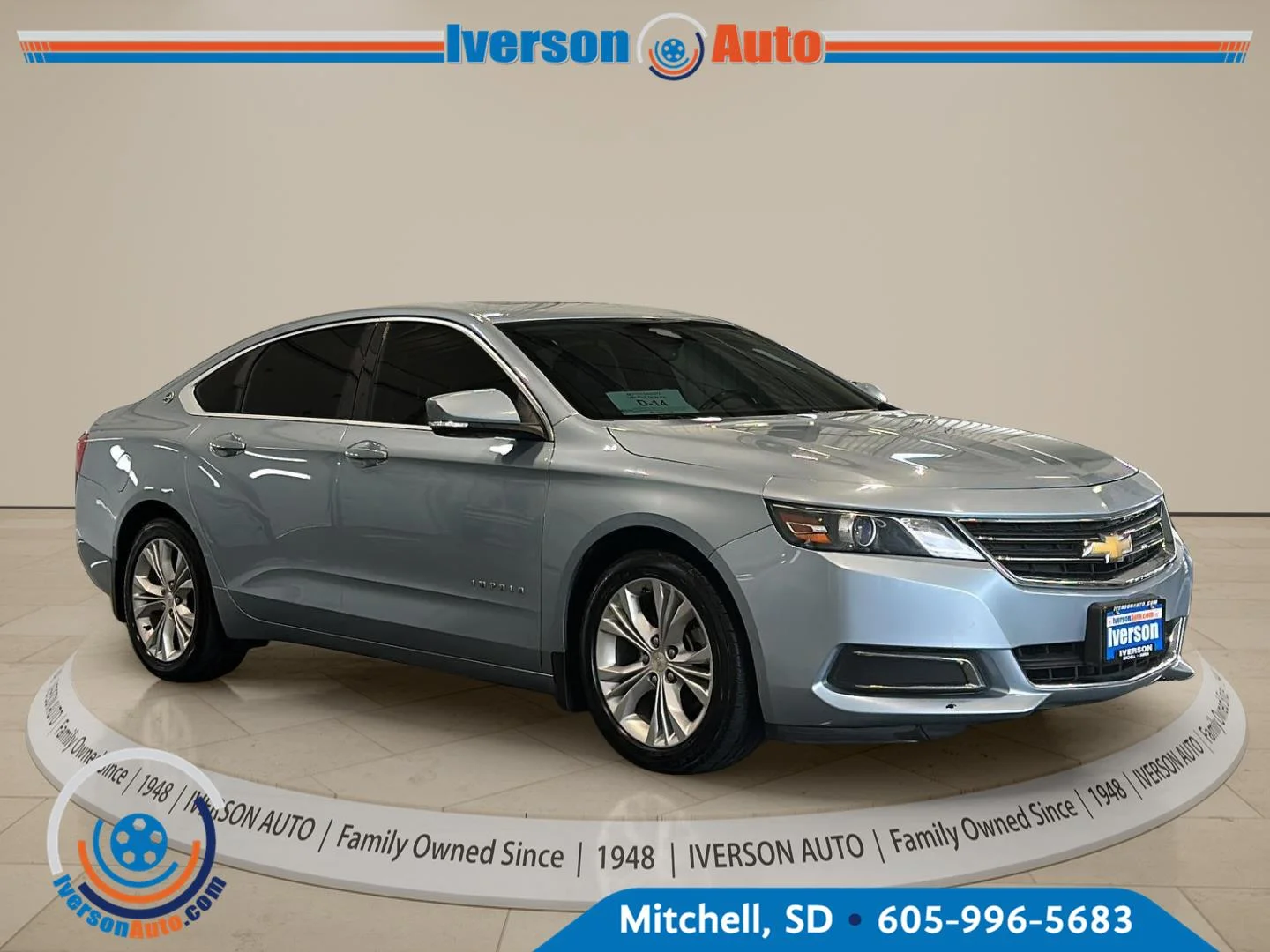 Used 2014 Silver Topaz Metallic Chevrolet LT image 1
