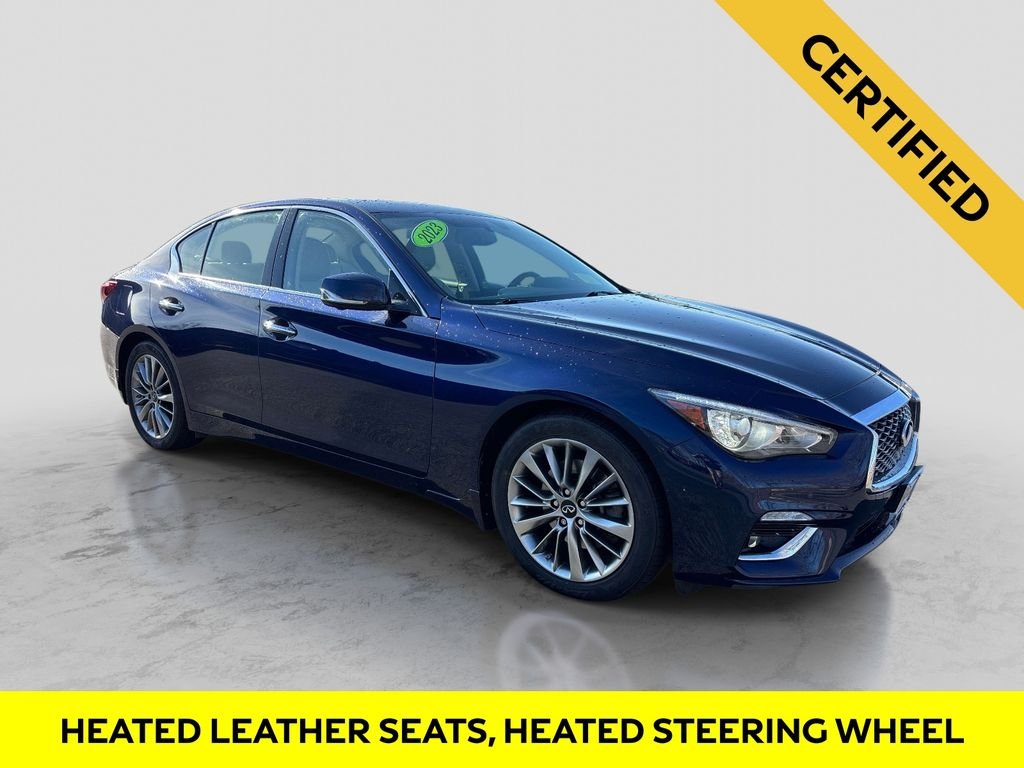 Certified Used 2023 Blue INFINITI LUXE image 6