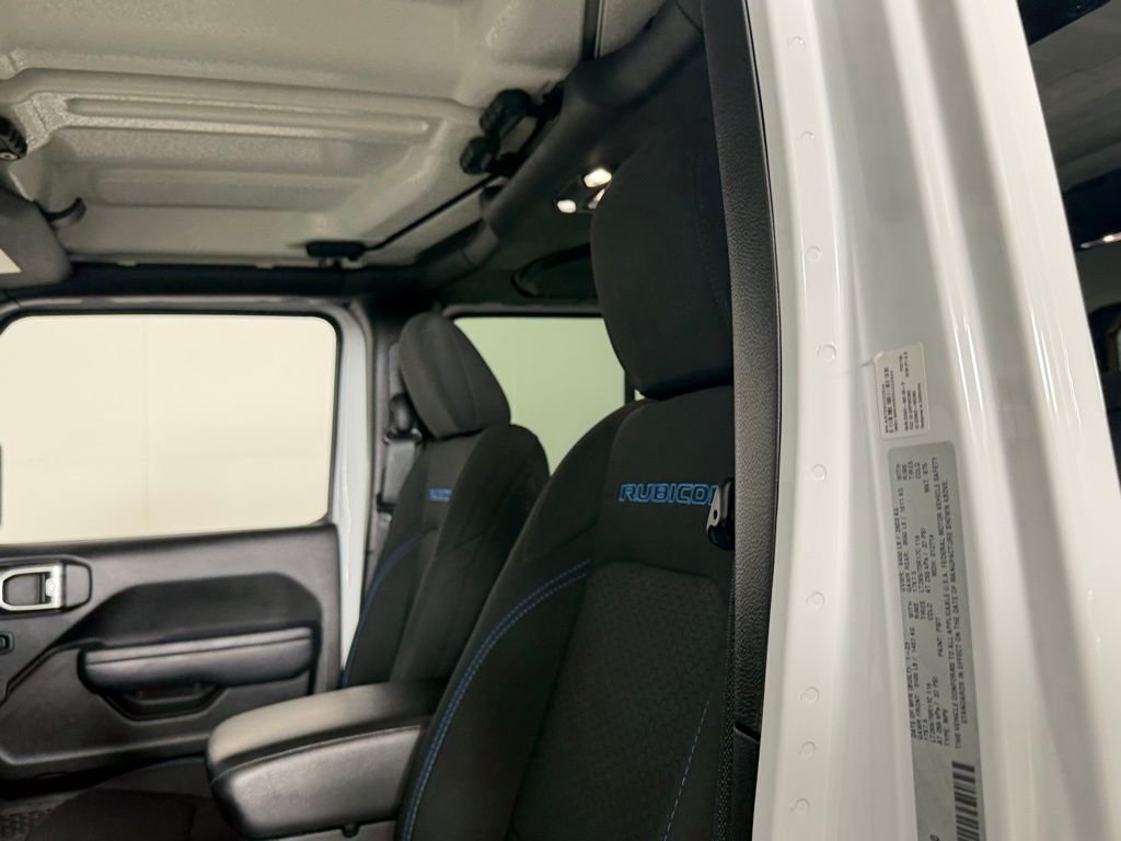 Used 2023 Bright White Clearcoat Jeep Rubicon 4xe image 22