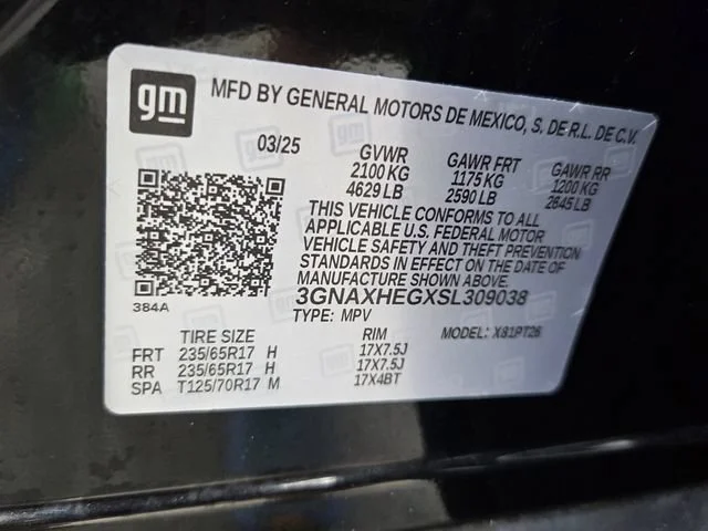 Certified Used 2025 Mosaic Black Metallic Chevrolet LT image 23