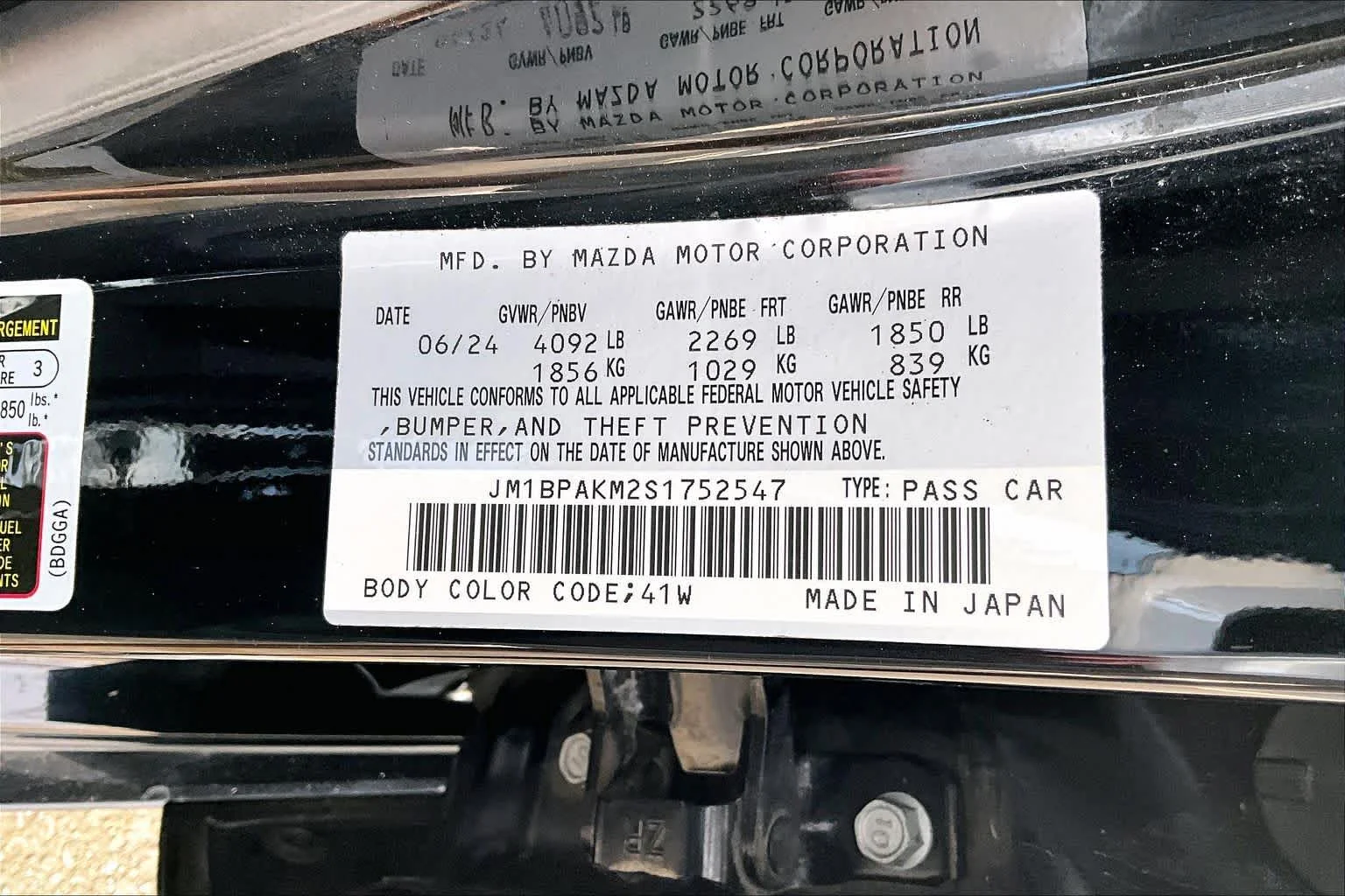 Used 2025 Jet Black Mica Mazda 2.5 S Select Sport image 34