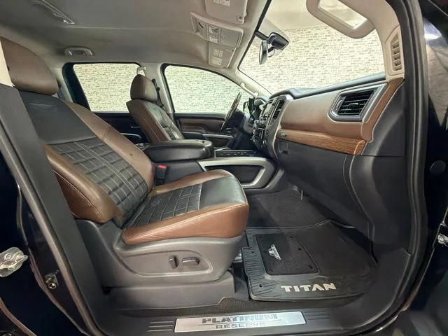 Used 2019 Magnetic Black Metallic Nissan Platinum Reserve image 10