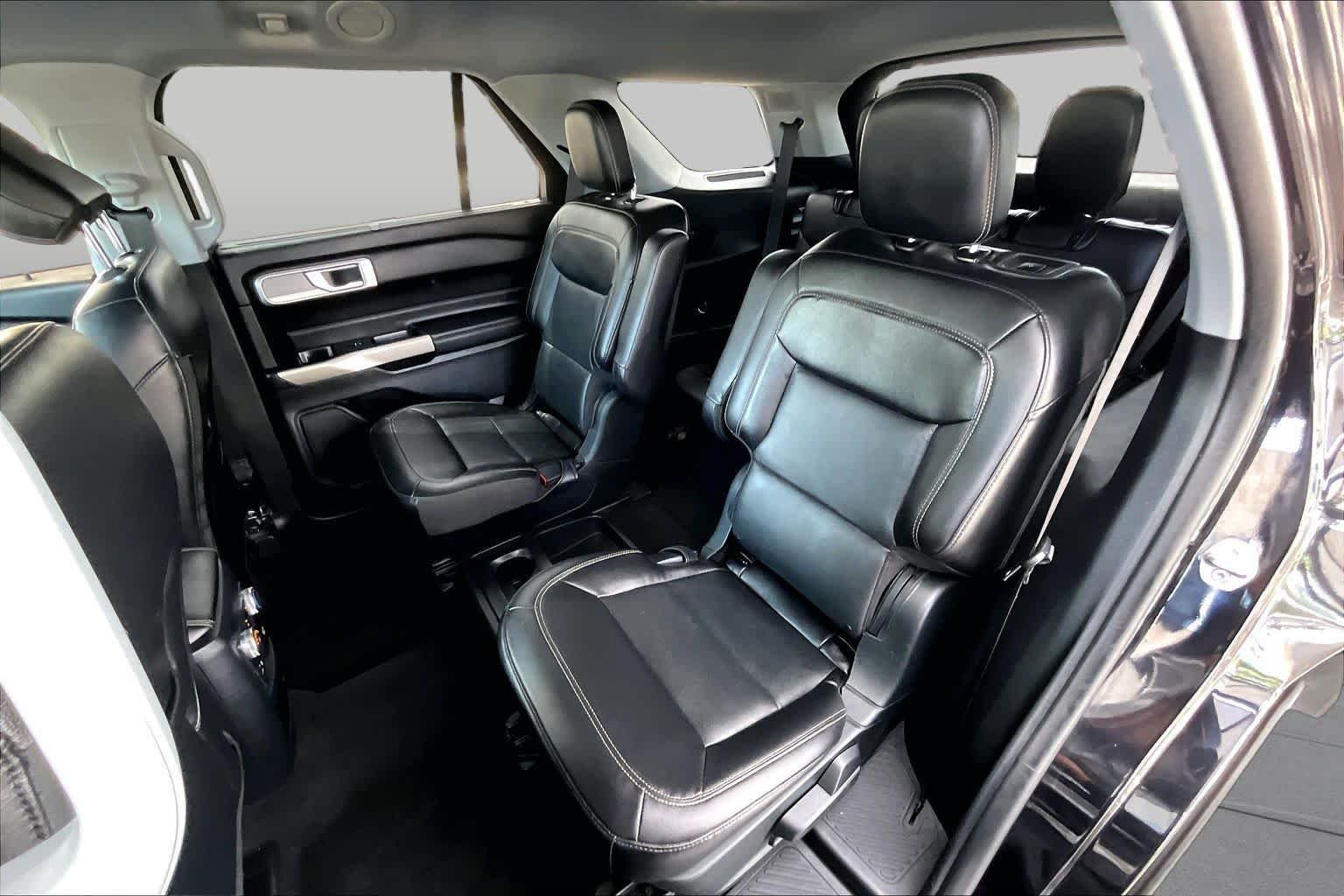 Used 2021 Agate Black Metallic Ford Limited image 21