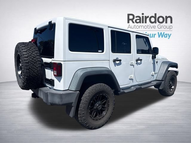 Used 2014 Bright White Clearcoat Jeep Rubicon image 7
