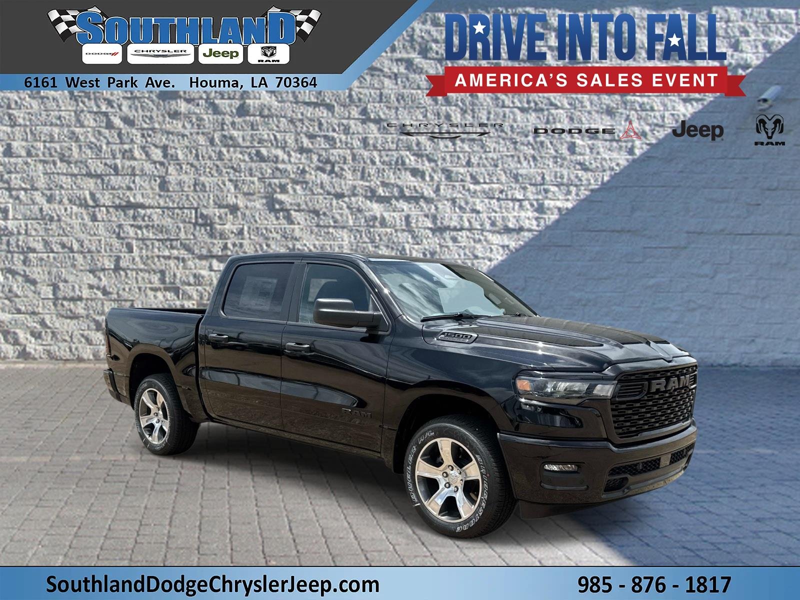 New 2026 Diamond Black Crystal Pearl-Coat Exterior Paint RAM Express image 1