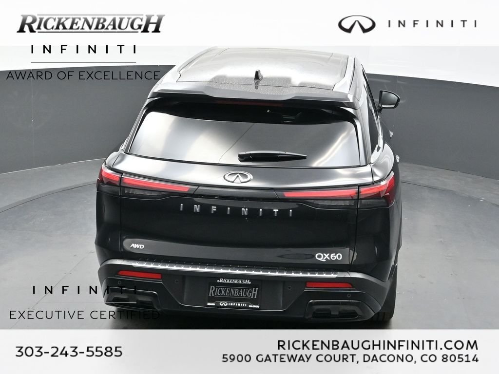 Certified Used 2023 Black INFINITI LUXE image 41