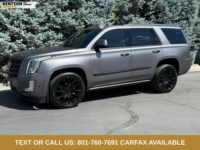 2018 Cadillac Escalade Platinum Edition
