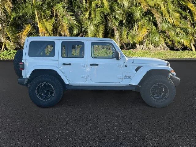 Used 2023 White Jeep Sahara 4xe image 4