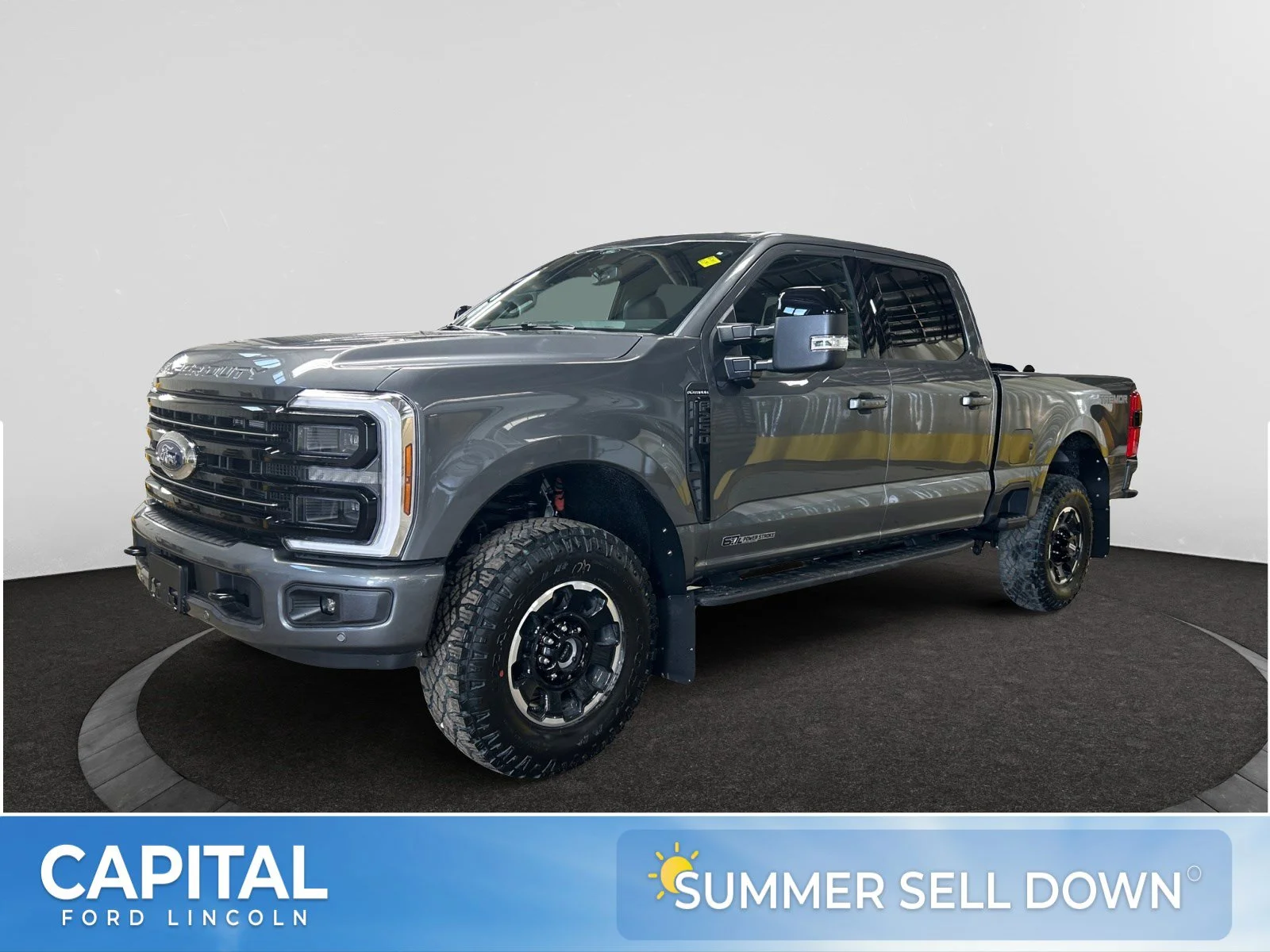 New 2026 Carbonized Grey Metallic Ford Platinum image 1