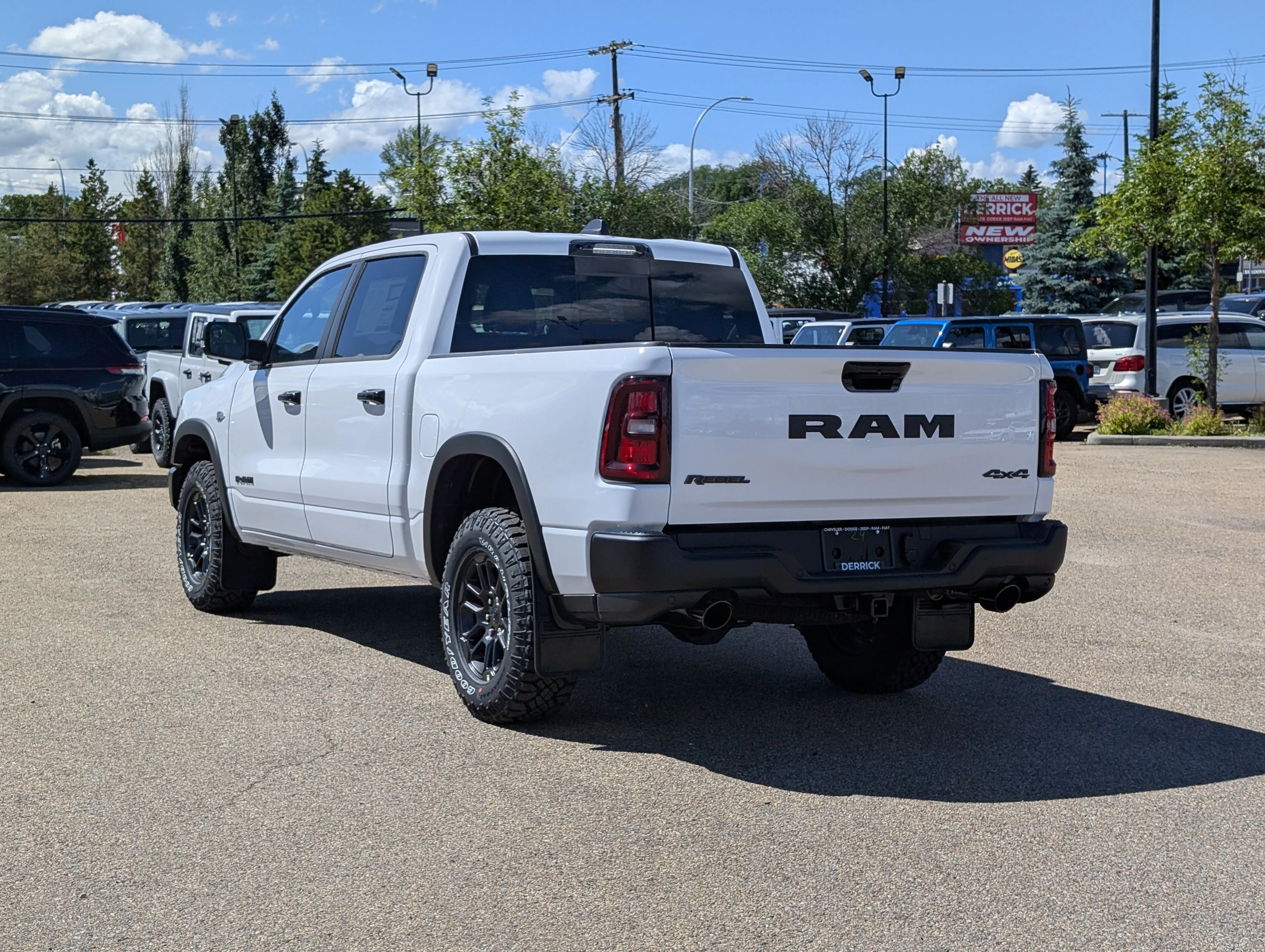 New 2026 Bright White Ram Rebel image 4