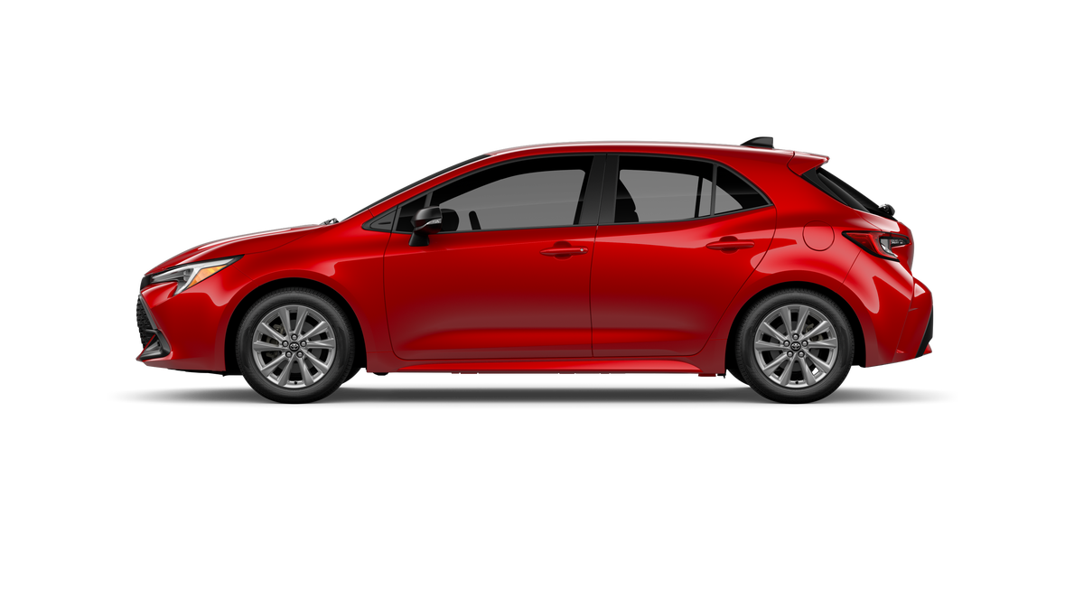 New 2027 Finish Line Red Toyota SE image 3