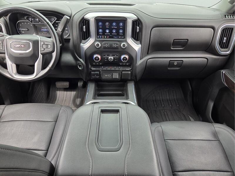 Used 2022 Onyx Black GMC 4WD CREW CAB 147" SLT image 15