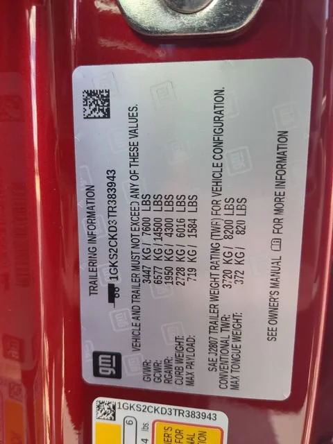 New 2026 Volcanic Red Tintcoat GMC AT4 image 33