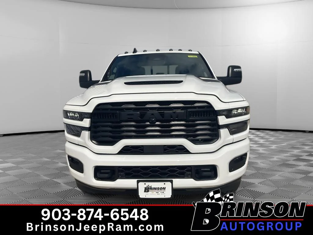 New 2026 Bright White Clearcoat Ram Black Express image 2
