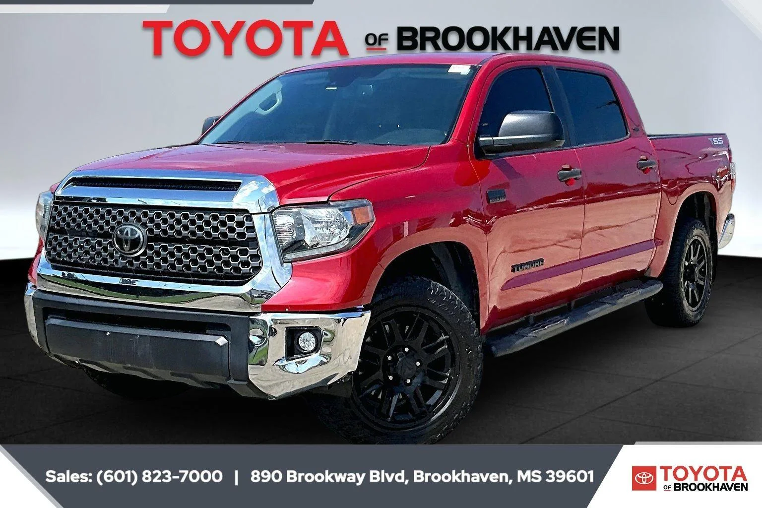 Used 2021 Barcelona Red Metallic Toyota SR5 image 10