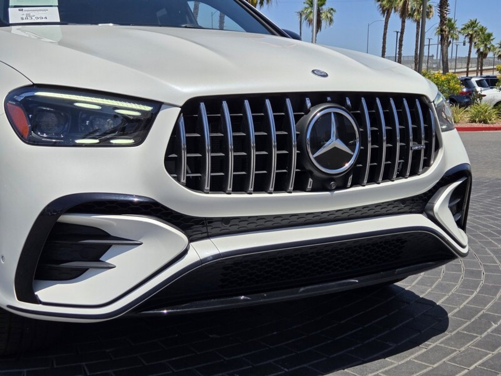 Certified Used 2024 MANUFAKTUR Diamond White Metallic Mercedes-Benz AMG® GLE 53 image 9