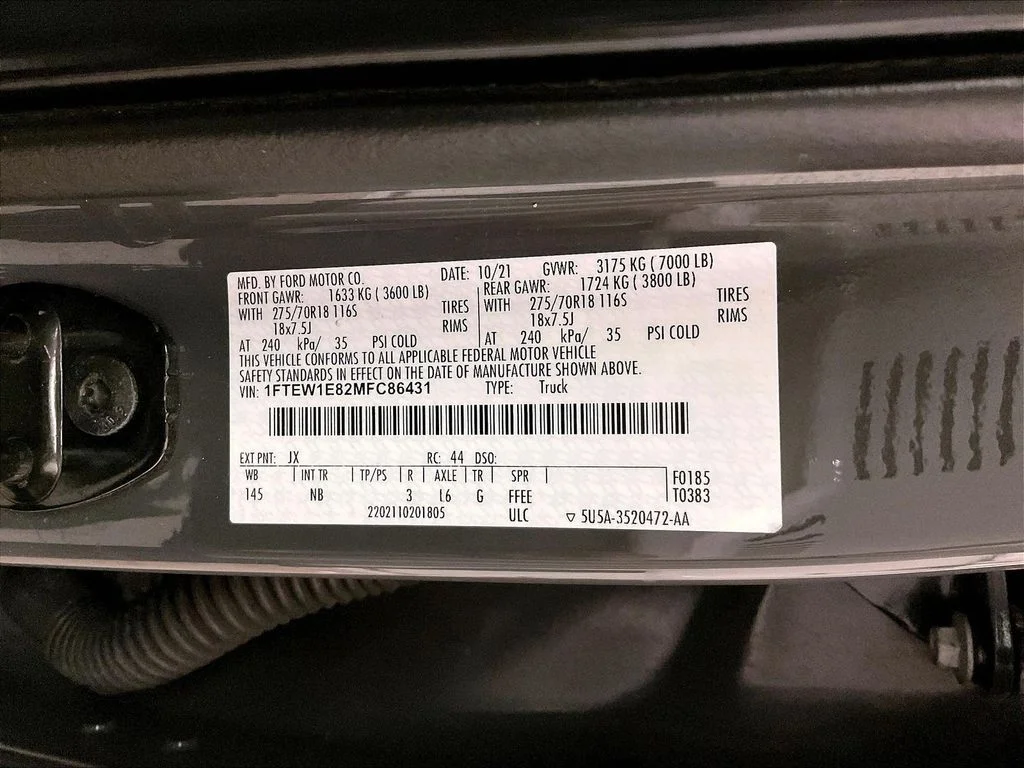 Used 2021 Black Ford Tremor image 40