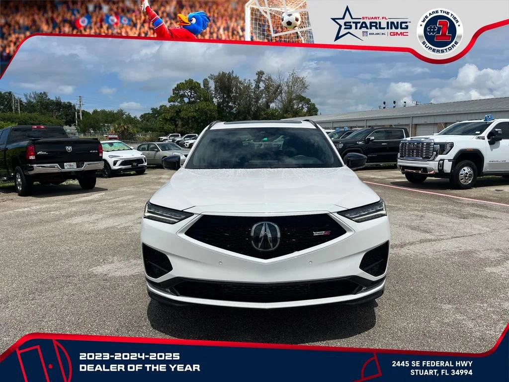 Used 2024 White Acura Type S Advance Package image 3