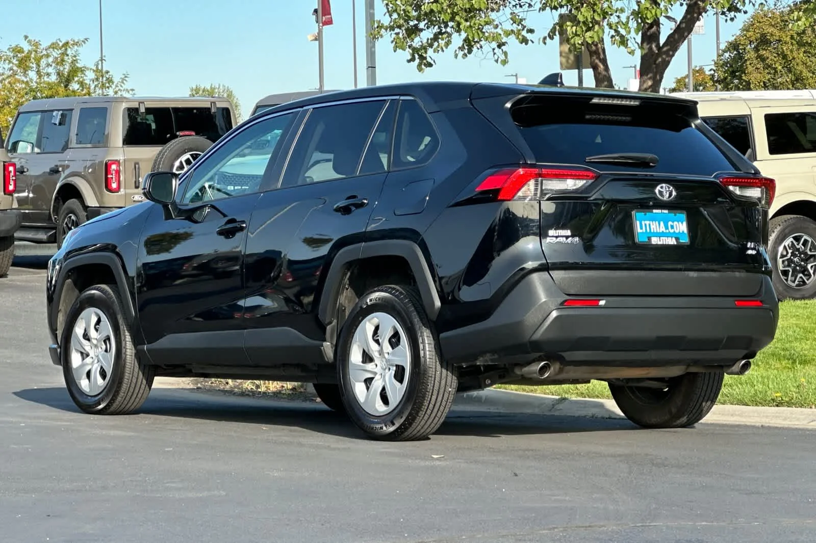 Certified Used 2025 Midnight Black Metallic Toyota LE image 6