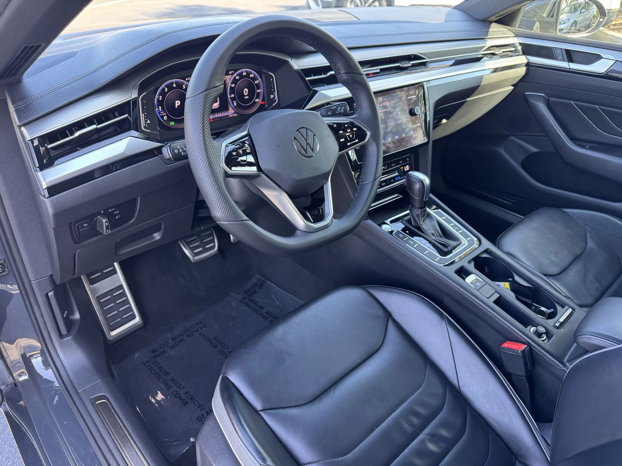 Used 2021 Urano Gray Volkswagen SEL R-Line image 14