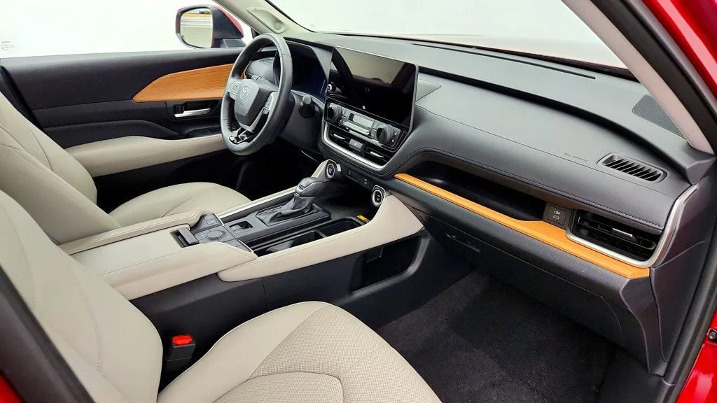 Used 2024 Ruby Flare Pearl Toyota Hybrid Limited AWD w/ Panoramic View Camera image 24