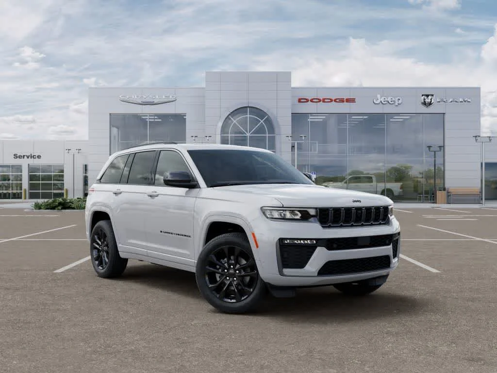 New 2026 Bright White Clear-Coat Exterior Paint Jeep Limited Reserve image 5