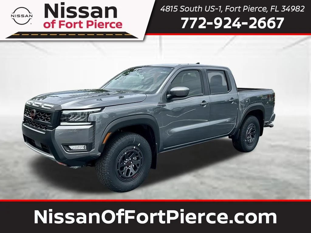 New 2026 Gun Metallic Nissan Crew Cab PRO-4X® image 1