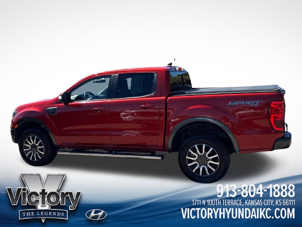 Used 2019 Ford Ranger Lariat with VIN 1FTER4FH2KLA16444 for sale in Kansas City