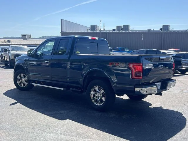 Used 2016 Blue Jeans Metallic Ford Lariat image 6