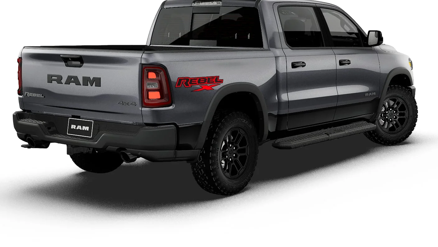 New 2027 Granite Crystal Metallic Clear-Coat Exterior Paint RAM REBEL image 2