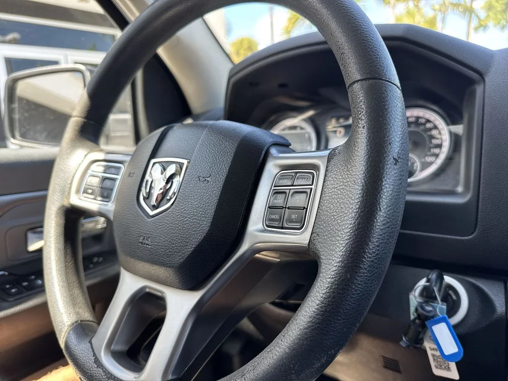 Used 2022 Bright White Clearcoat Ram SLT image 52