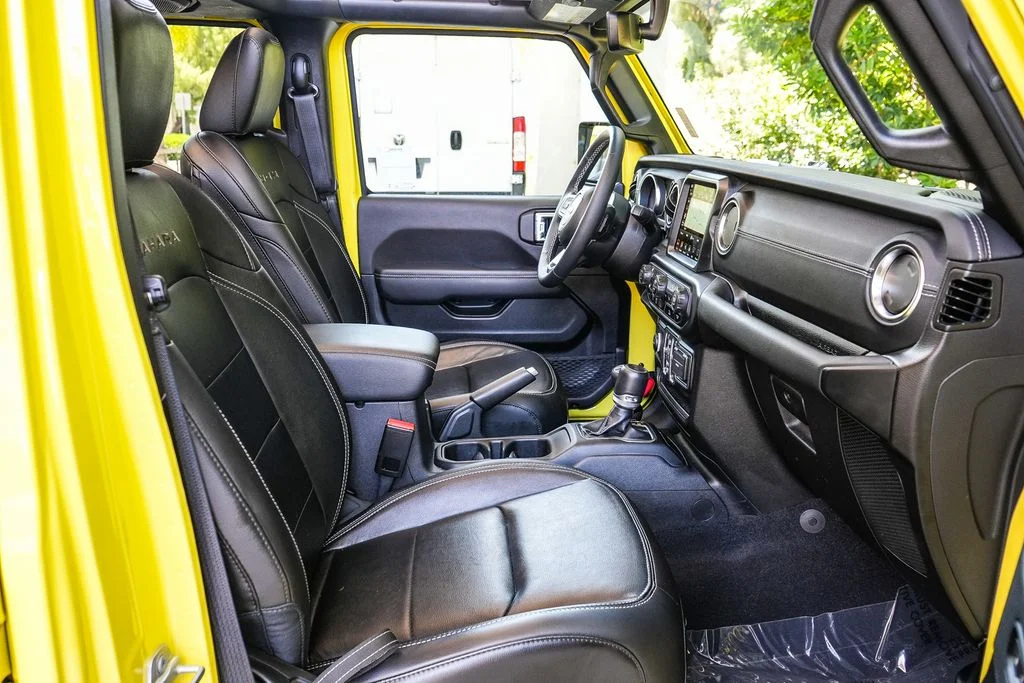 Used 2023 Yellow Jeep Sahara 4xe image 17