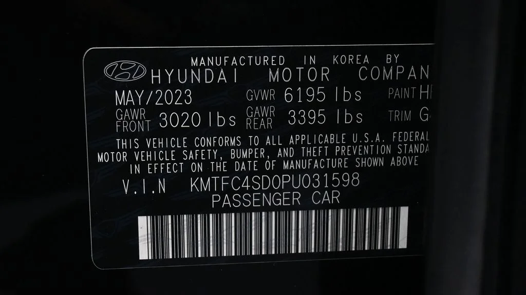 Certified Used 2023 Blue Genesis 3.5T e-SC image 24