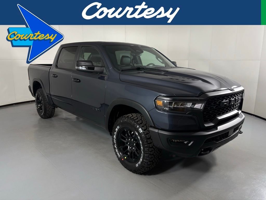 New 2026 Forged Blue Metallic Exterior Paint RAM Rebel image 1