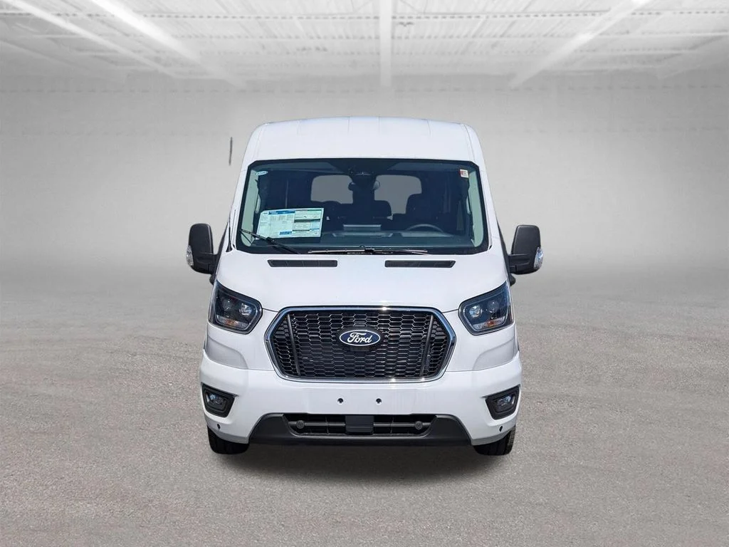 New 2026 Oxford White Ford Passenger Van XLT image 7