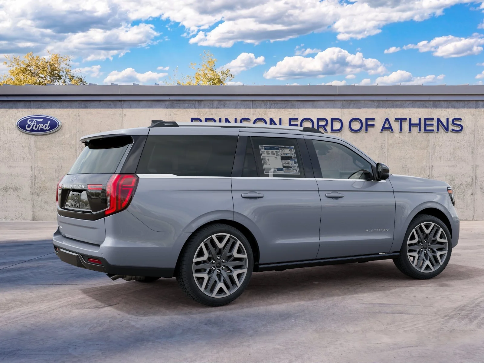 New 2027 Glacier Gray Metallic Tri-Coat Ford Platinum image 29
