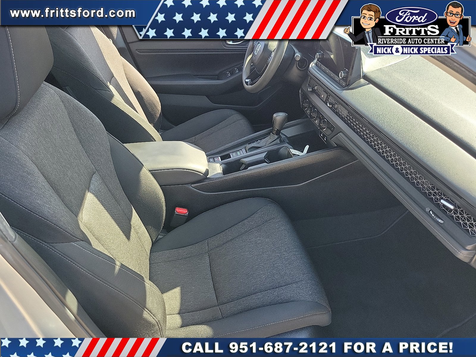 Certified Used 2024 Solar Silver Metallic Honda EX image 14
