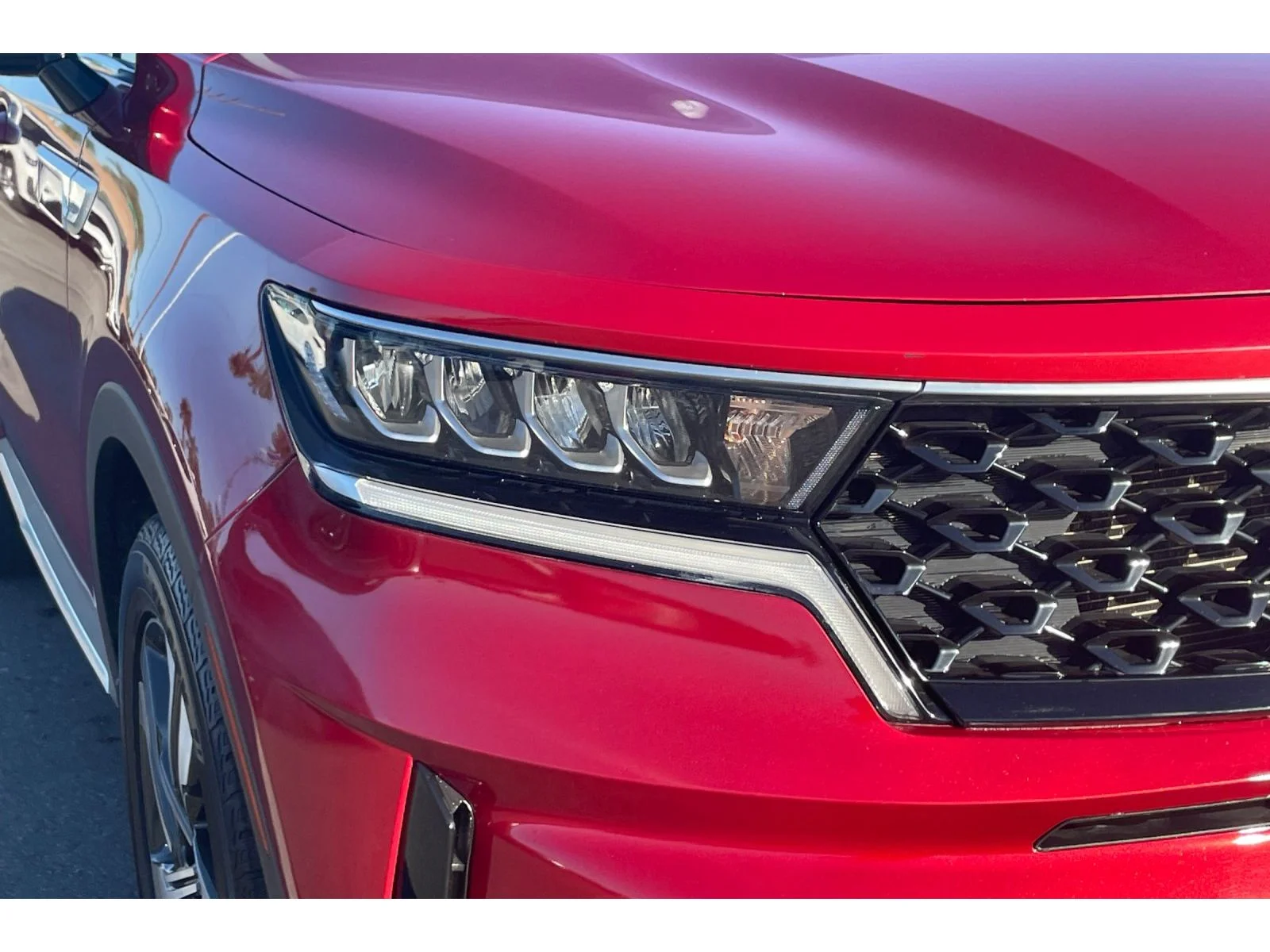 Used 2023 Runway Red Kia EX image 15