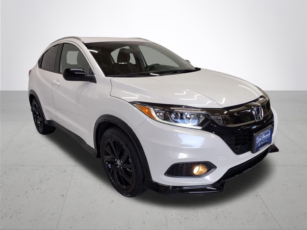 Used 2021 Platinum White Pearl Honda Sport image 4