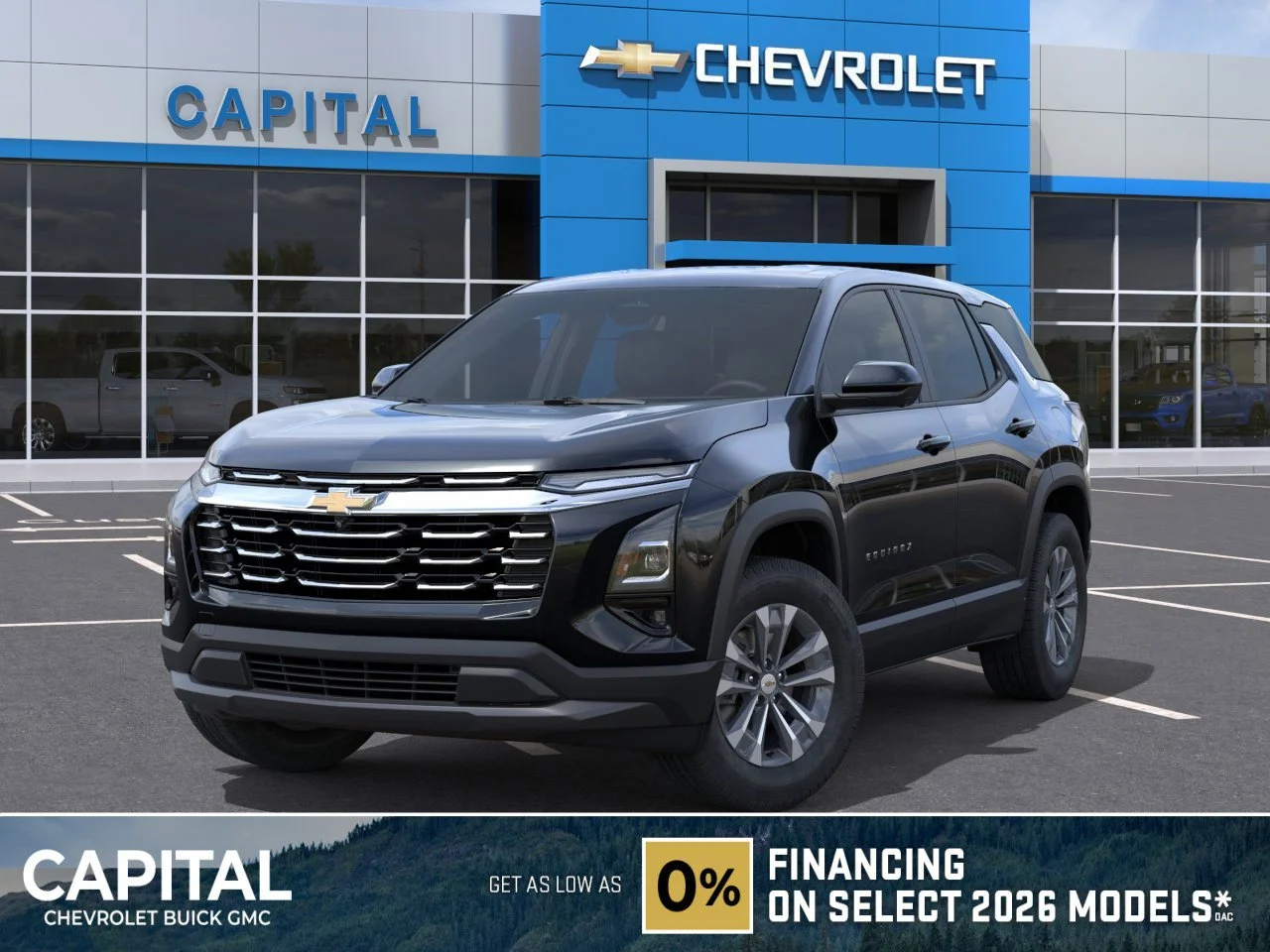 New 2026 Mosaic Black Metallic Chevrolet AWD LT image 1