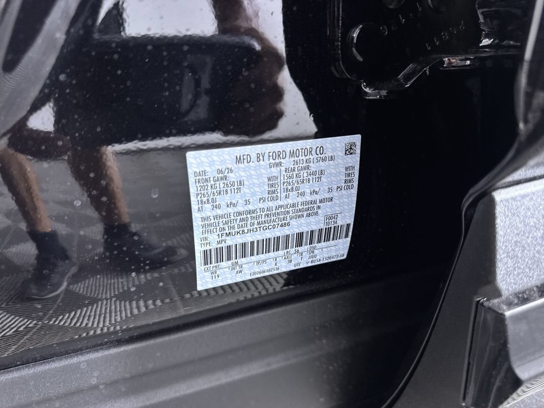 New 2026 Agate Black Metallic Ford Tremor image 12