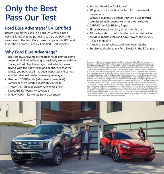 Certified Used 2025 Magenta Ford Premium image 7