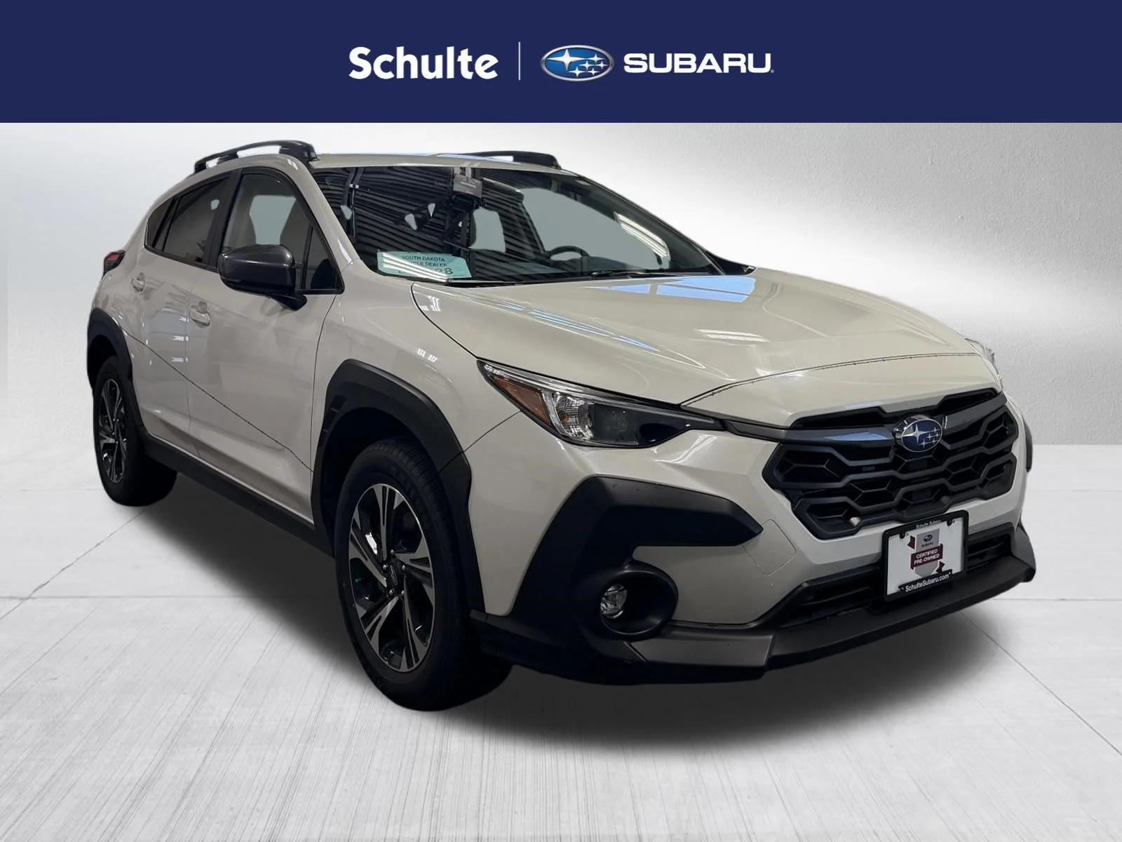 Used 2024 Crystal White Pearl Subaru Premium image 1